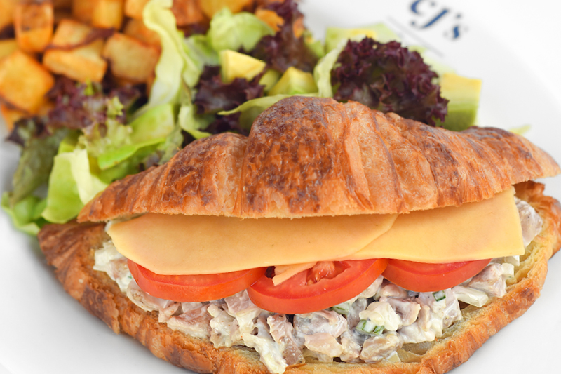 Chicken salad-FILLED-CROISSANT COMBO